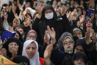  مراسم باشکوه دومین دعای کمیل پس از ایام تشریق 21