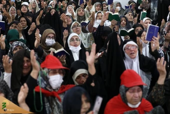  مراسم باشکوه دومین دعای کمیل پس از ایام تشریق 23
