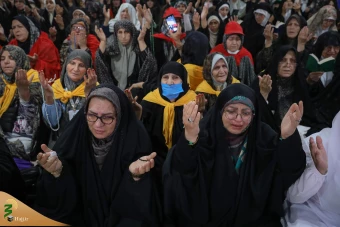 مراسم باشکوه دومین دعای کمیل پس از ایام تشریق 30