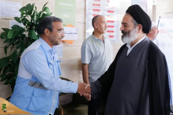دیدار صمیمی سرپرست حجاج ایرانی با زائران کشورمان در مکه مکرمه _5