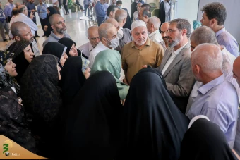 دیدار صمیمی سرپرست حجاج ایرانی با زائران کشورمان در مکه مکرمه _5 21