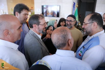 دیدار صمیمی سرپرست حجاج ایرانی با زائران کشورمان در مکه مکرمه _5 37