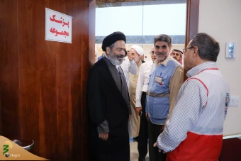 دیدار صمیمی سرپرست حجاج ایرانی با زائران کشورمان در مکه مکرمه _5 11