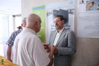 دیدار صمیمی سرپرست حجاج ایرانی با زائران کشورمان در مکه مکرمه _5 18