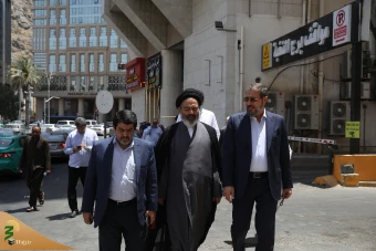 دیدار صمیمی سرپرست حجاج ایرانی با زائران کشورمان در مکه مکرمه _5 43