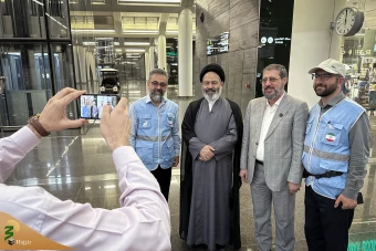 بازدید حاج آقا نواب از ایستگاه قطار مکه 14
