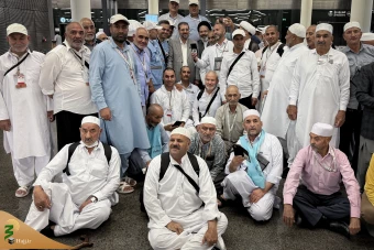 بازدید حاج آقا نواب از ایستگاه قطار مکه 8