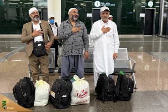 بازدید حاج آقا نواب از ایستگاه قطار مکه 9
