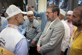 بازدید حاج آقا نواب از ایستگاه قطار مکه 21
