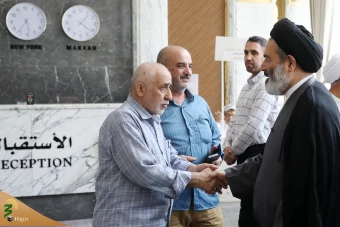 دیدار صمیمی سرپرست حجاج ایرانی با زائران کشورمان در مکه مکرمه _6 7