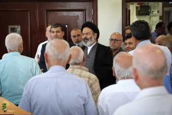 دیدار صمیمی سرپرست حجاج ایرانی با زائران کشورمان در مکه مکرمه _6 24
