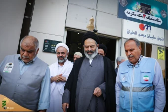 دیدار صمیمی سرپرست حجاج ایرانی با زائران کشورمان در مکه مکرمه _6 28