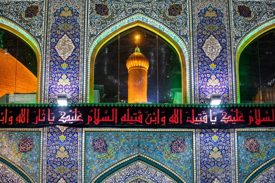 سیاه پوش شدن حرم حضرت اباعبد الله الحسین (ع) در آستانه ماه محرم+عکس 2