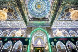 سیاه پوش شدن حرم حضرت اباعبد الله الحسین (ع) در آستانه ماه محرم+عکس 3