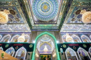 سیاه پوش شدن حرم حضرت اباعبد الله الحسین (ع) در آستانه ماه محرم+عکس 3