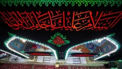 سیاه پوش شدن حرم حضرت اباعبد الله الحسین (ع) در آستانه ماه محرم+عکس 5