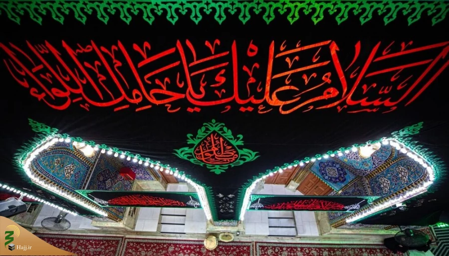 سیاه پوش شدن حرم حضرت اباعبد الله الحسین (ع) در آستانه ماه محرم+عکس 5
