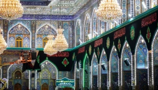 سیاه پوش شدن حرم حضرت اباعبد الله الحسین (ع) در آستانه ماه محرم+عکس 14