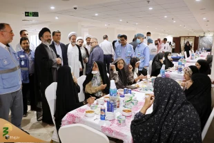 تقدیر نماینده ولی‌فقیه از فعالیت‌های  کادر درمان و مسئولان درمانگاه‌های مستقر در هتل‌ها 4