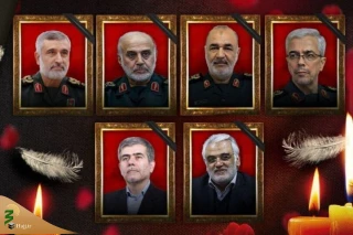 شنبه، تشییع پیکر فرماندهان شهید تجاوز وحشیانه اسرائیل
