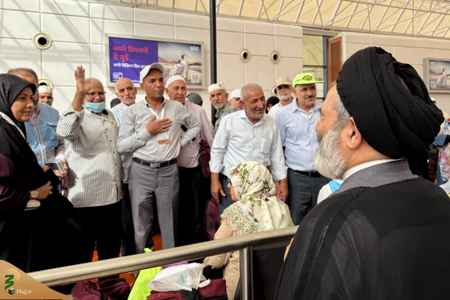 بازدید سرپرست حجاح ایرانی از فرودگاه جده و بدرقه زائران ایرانی 4
