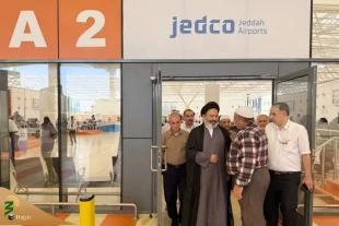 Iranian Hajj Supervisor Visits Jeddah Airport and Sees Off Iranian Pilgrims 5