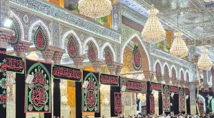 کربلا در عزای اباعبدالله الحسین علیه السلام سیاه پوش شد 3