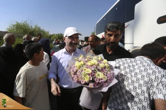 بازگشت زمینی حجاج به ایران مقتدر 23