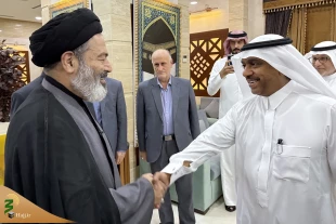 بدرقه‌ی سرپرست حجاح ایرانی توسط قائم‌مقام وزارت حج عربستان 2