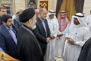 بدرقه‌ی سرپرست حجاح ایرانی توسط قائم‌مقام وزارت حج عربستان 4