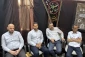 صرح حجة الإسلام نواب فی لقاء مع أعضاء القنصلیة الإیرانیة بجدة بإن التضحیة و التلاحم من سمات الشیعة. 2