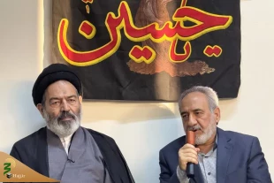 صرح حجة الإسلام نواب فی لقاء مع أعضاء القنصلیة الإیرانیة بجدة بإن التضحیة و التلاحم من سمات الشیعة. 2
