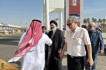 بازدید سرپرست حجاح ایرانی از فرودگاه جده و بدرقه زائران ایرانی 3