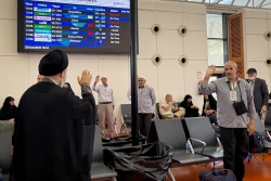 بازدید سرپرست حجاح ایرانی از فرودگاه جده و بدرقه زائران ایرانی 11