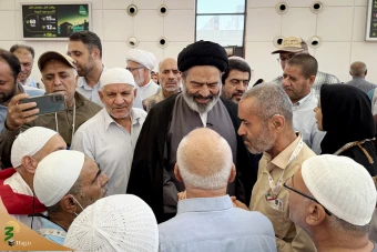 بازدید سرپرست حجاح ایرانی از فرودگاه جده و بدرقه زائران ایرانی 21