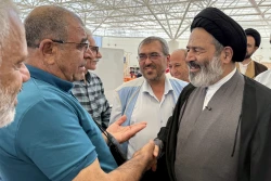 بازدید سرپرست حجاح ایرانی از فرودگاه جده و بدرقه زائران ایرانی 24