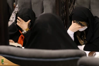  مراسم دعای کمیل حجاج ایرانی در مدینه منوره 20