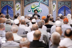  مراسم دعای کمیل حجاج ایرانی در مدینه منوره 10