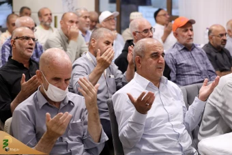  مراسم دعای کمیل حجاج ایرانی در مدینه منوره 13
