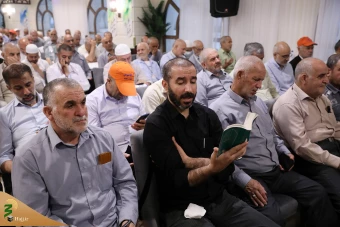  مراسم دعای کمیل حجاج ایرانی در مدینه منوره 26