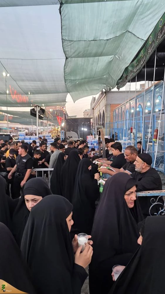 برپایی موکب های عزاداری سید و سالار شهیدان در کربلای معلی 4