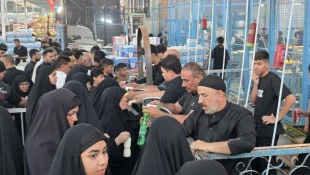 برپایی موکب های عزاداری سید و سالار شهیدان در کربلای معلی 8