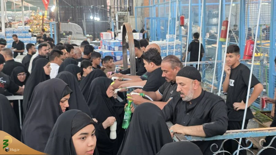 برپایی موکب های عزاداری سید و سالار شهیدان در کربلای معلی 8