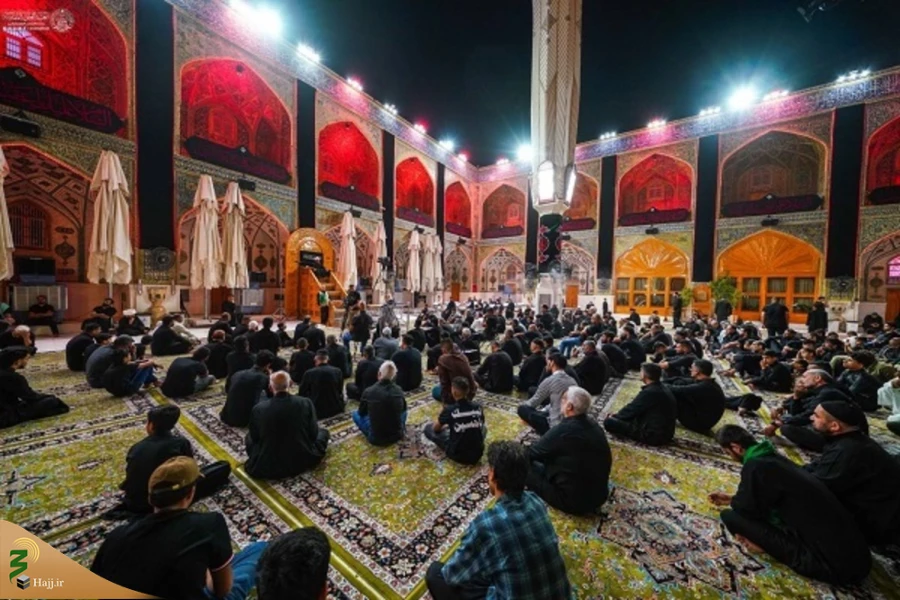 برنامه های حرم امام علی(ع) در ماه عزای حسینی 3