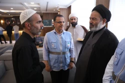 دیدار صمیمی سرپرست حجاج ایرانی با زائران کشورمان 13