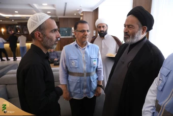 دیدار صمیمی سرپرست حجاج ایرانی با زائران کشورمان 13