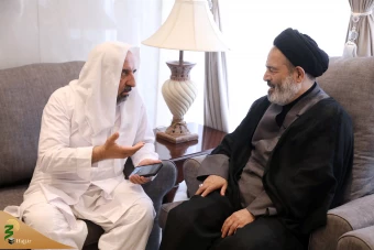 دیدار صمیمی سرپرست حجاج ایرانی با زائران کشورمان 5