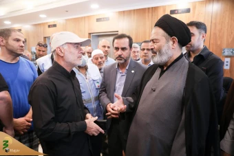 دیدار صمیمی سرپرست حجاج ایرانی با زائران کشورمان 22