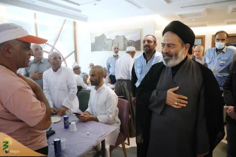 دیدار صمیمی سرپرست حجاج ایرانی با زائران کشورمان 29