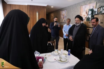 دیدار صمیمی سرپرست حجاج ایرانی با زائران کشورمان 33